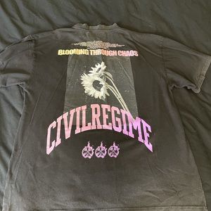 BRAND NEW Civil Regime blooming collection shirt